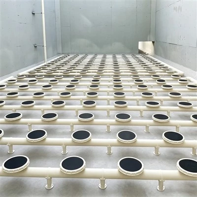 Difusor alto do disco da bolha da multa da membrana EPDM/Silicone da eficiência alta do oxigênio para o tratamento de águas residuais